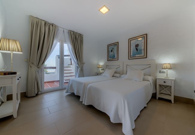 Dormitorio de Villa Poniente - Villas Flamenco Beach (Conil)