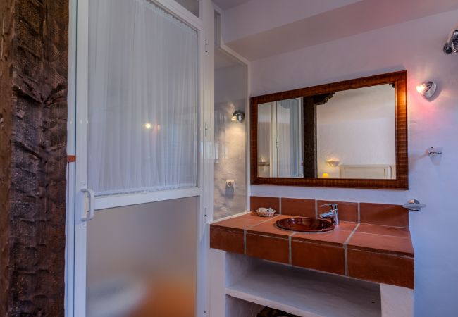 Ferienwohnungen Lavanda – Romero Badezimmer – Hacienda Roche Viejo Ferienwohnungen Lavanda – Romero Badezimmer – Hacienda Roche Viejo