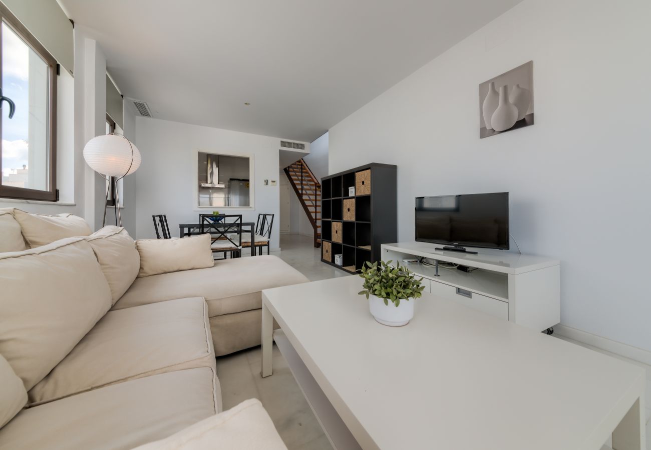 Ferienwohnung Mercurio 2 Wohnraum – Villas Flamenco Rentals (Conil) Ferienwohnung Mercurio 2 Wohnraum – Villas Flamenco Rentals (Conil)