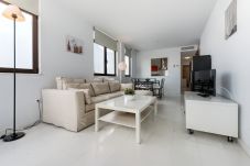 Apartment Mercurio 2 living-room – Villas Flamenco Rentals (Conil)